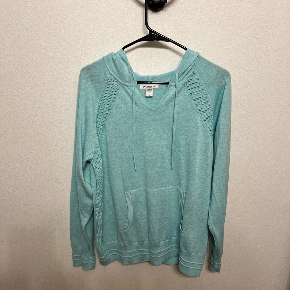 Athleta Women's Light Blue Hoodie